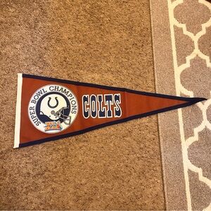 Colts Super Bowl 41 Pennant